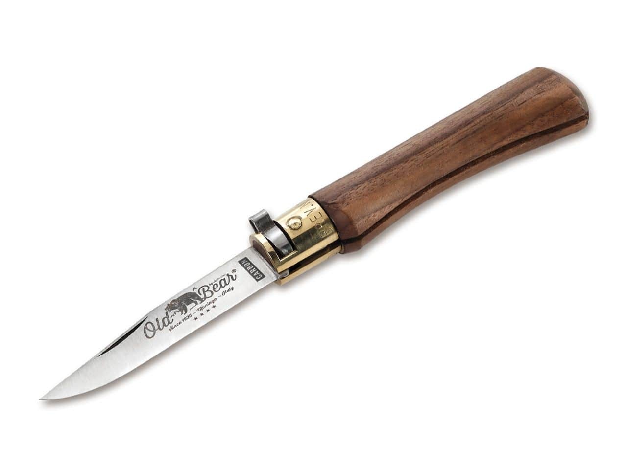 Σουγιάς Old Bear Walnut Carbon Steel XS | www.lightgear.gr
