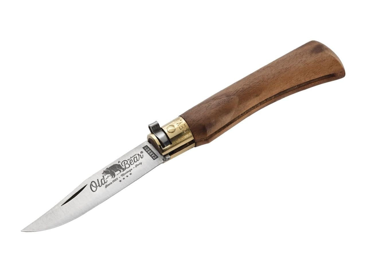 Σουγιάς Old Bear Walnut Carbon Steel M | www.lightgear.gr