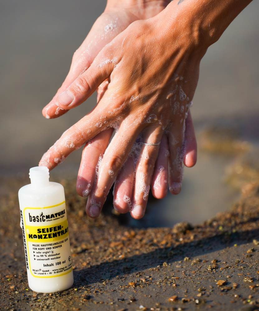 Υγρό Σαπούνι Βιοδιασπώμενο Basic Nature 100ml | www.lightgear.gr