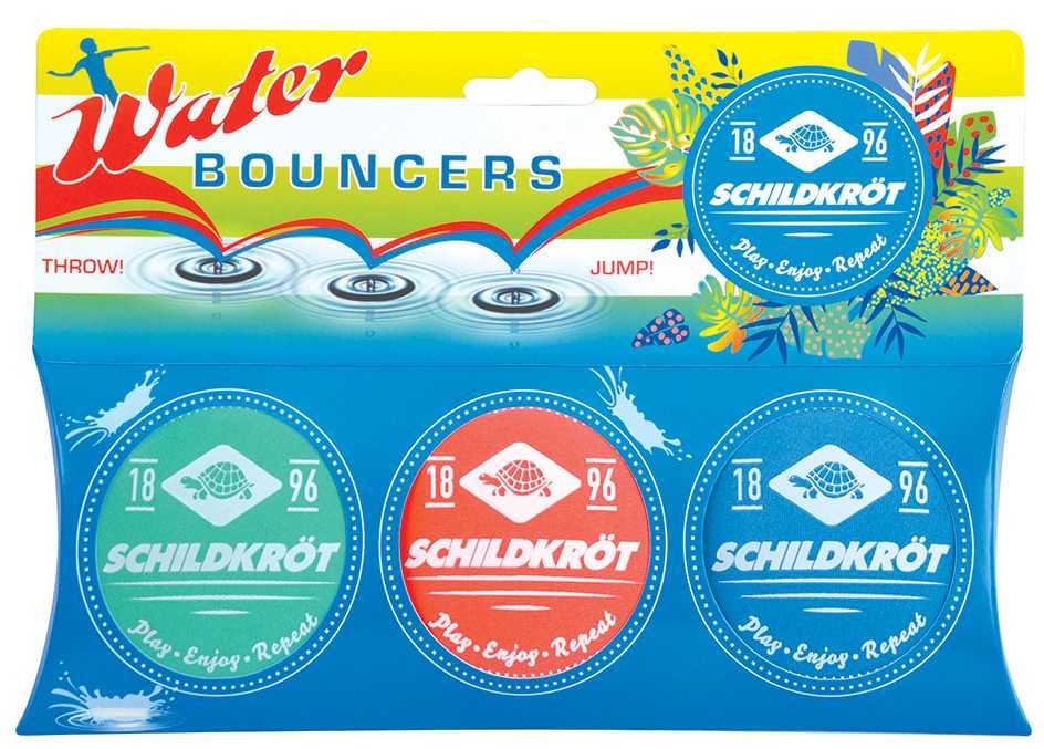 Μπάλα Νεοπρενίου Schildkrot Water Bouncers Ø7cm 3τεμ | www.lightgear.gr
