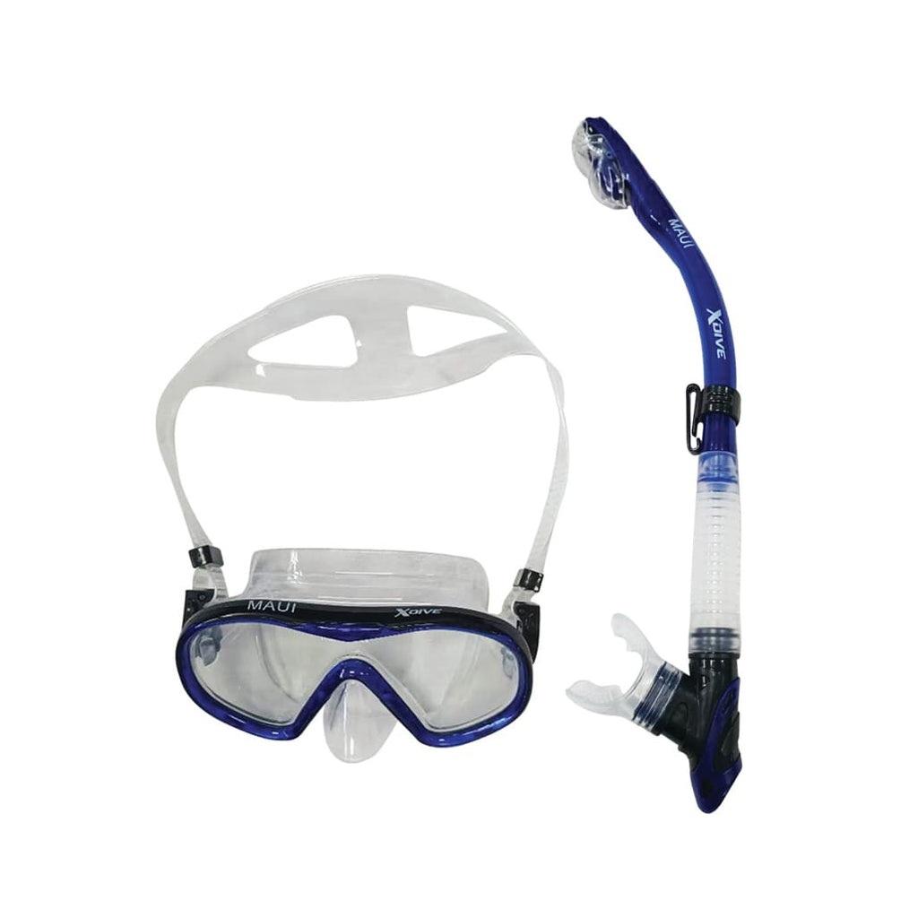 Σετ Μάσκα & Αναπνευστήρας Σιλικόνης XDive Maui | www.lightgear.gr