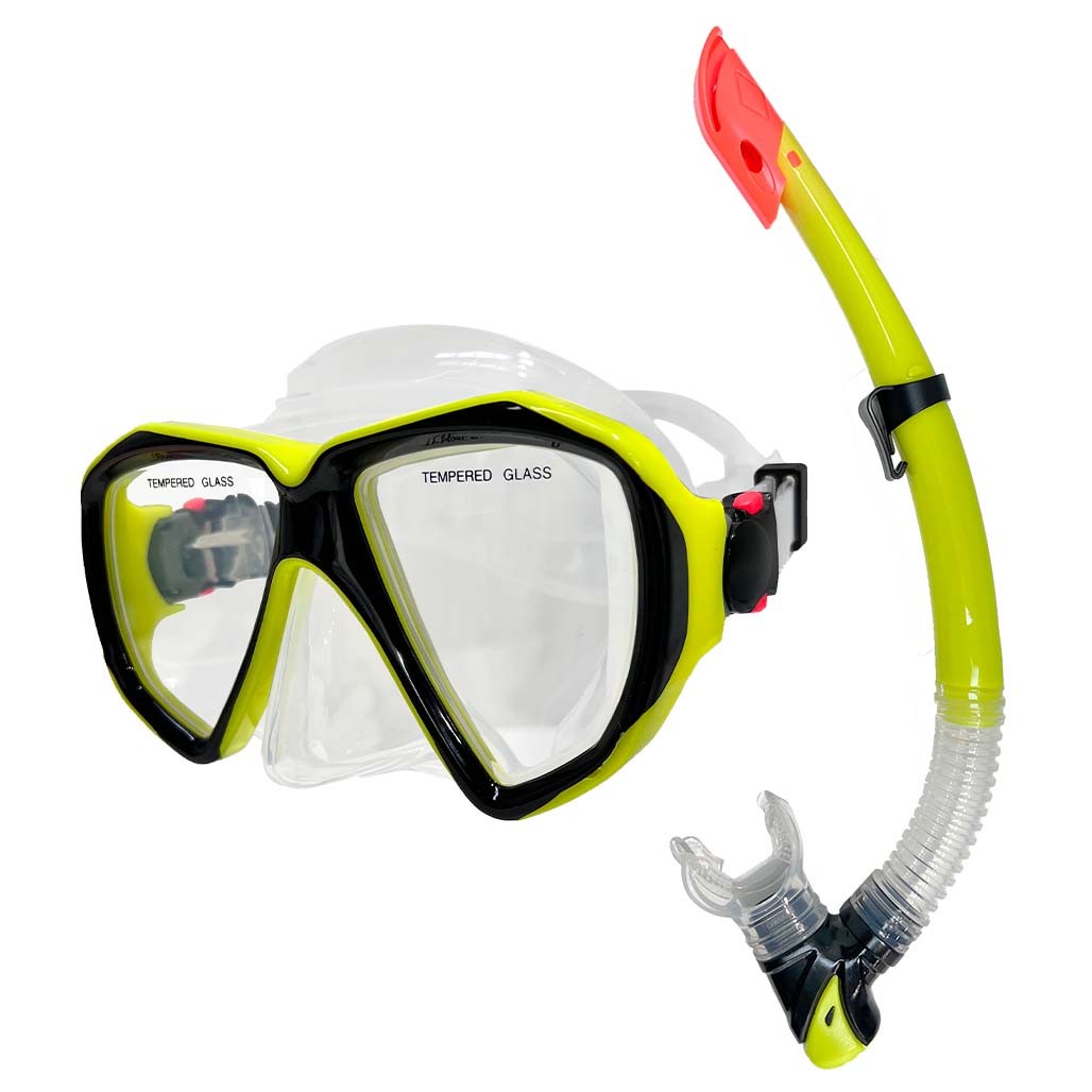 Σετ Μάσκα & Αναπνευστήρας Σιλικόνης Scuba Force Ottima | www.lightgear.gr