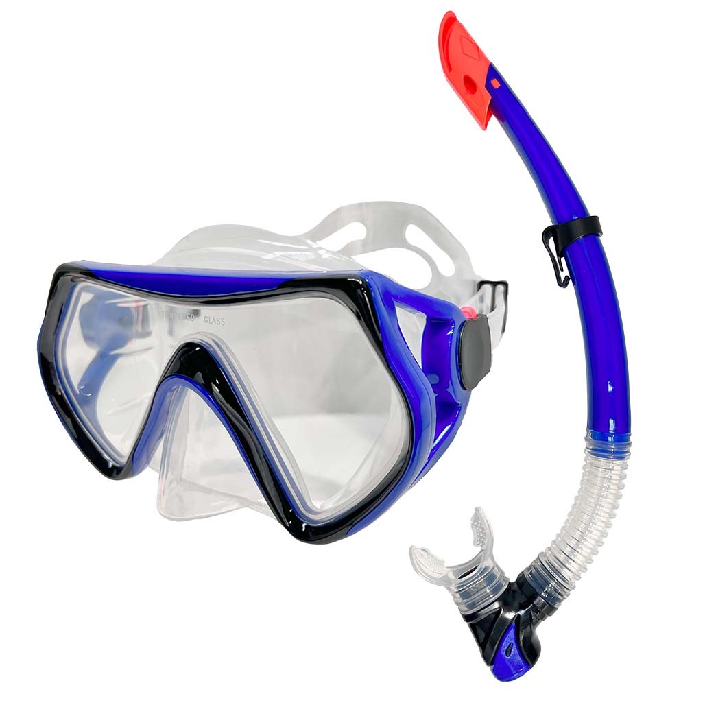 Σετ Μάσκα & Αναπνευστήρας Σιλικόνης Scuba Force Duo | www.lightgear.gr