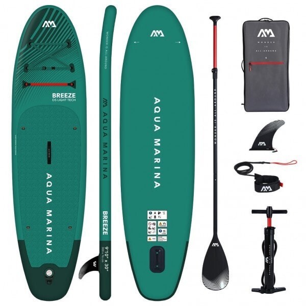 Φουσκωτή Σανίδα SUP 3m Aqua Marina Breeze 9’10” | www.lightgear.gr