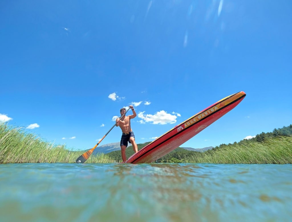 Φουσκωτή Σανίδα SUP 3,8m Aqua Marina Race 12’6” | www.lightgear.gr