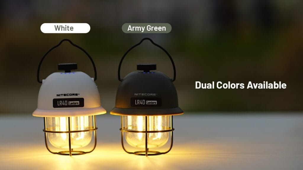 Επαναφορτιζόμενο Φανάρι LED Nitecore LR40 Λαδί | www.lightgear.gr