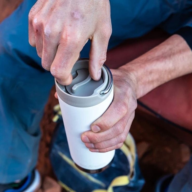 Θερμός Ανοξείδωτο Klean Kanteen TKWide Cafe 473ml | www.lightgear.gr