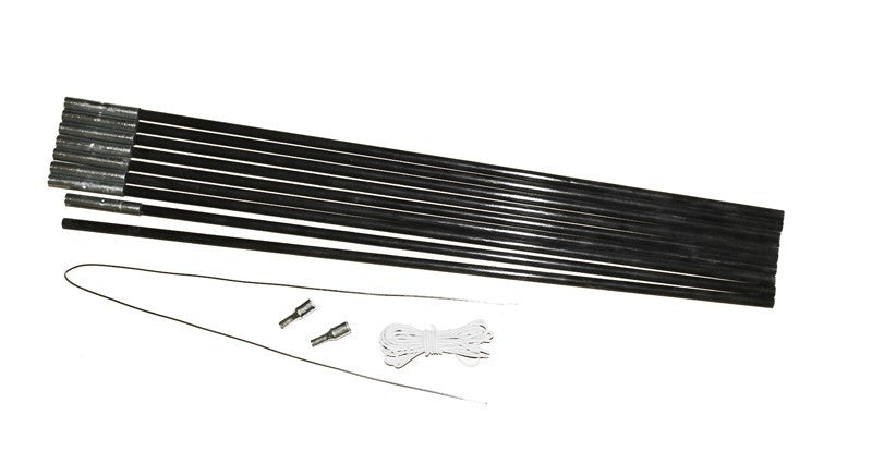 Μπανέλες Fiberglass 9,5mm/5,5m 9τεμ | www.lightgear.gr