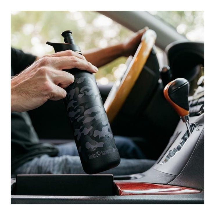 Ανοξείδωτο Παγούρι Klean Kanteen Sport 800ml Black Camo | www.lightgear.gr