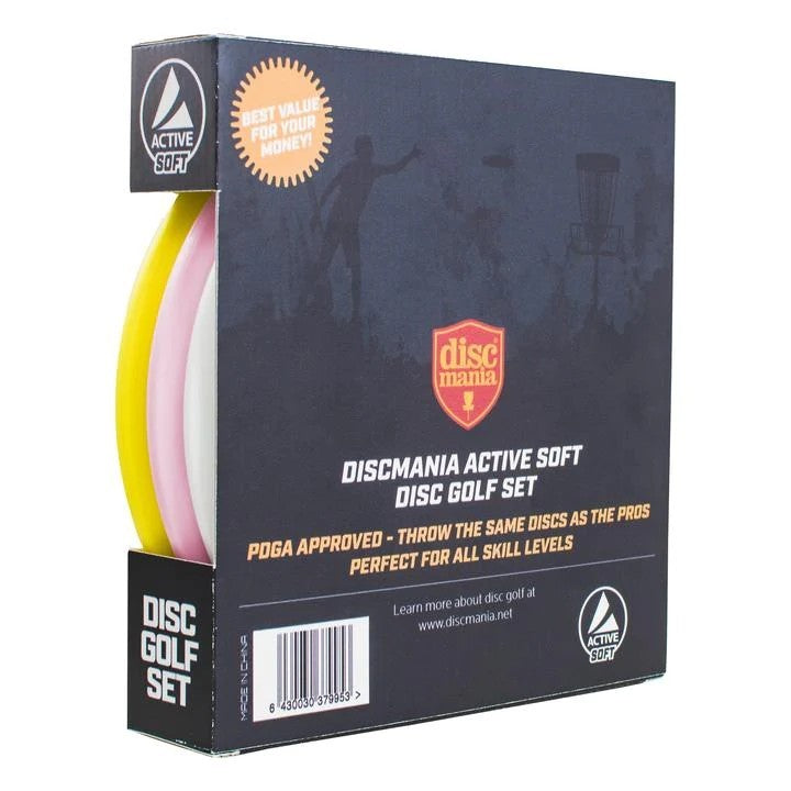 Discmania Active Soft 3-Disc Set | www.lightgear.gr