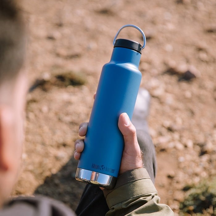 Καπάκι Klean Kanteen Classic Loop Cap Μαύρο | www.lightgear.gr