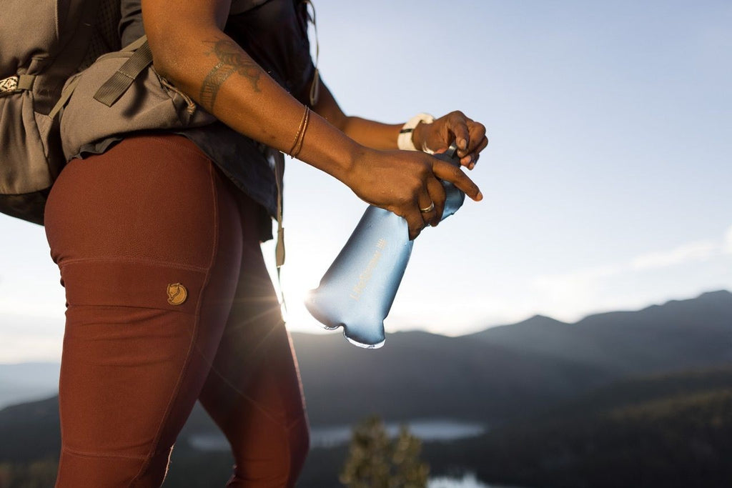 Παγούρι με Φίλτρο Νερού Lifestraw Peak Squeeze 1000ml Μπλε | www.lightgear.gr