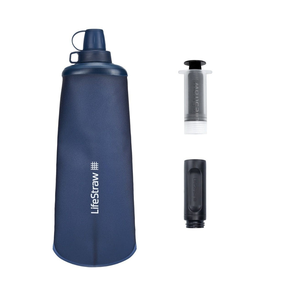 Παγούρι με Φίλτρο Νερού Lifestraw Peak Squeeze 1000ml Μπλε | www.lightgear.gr