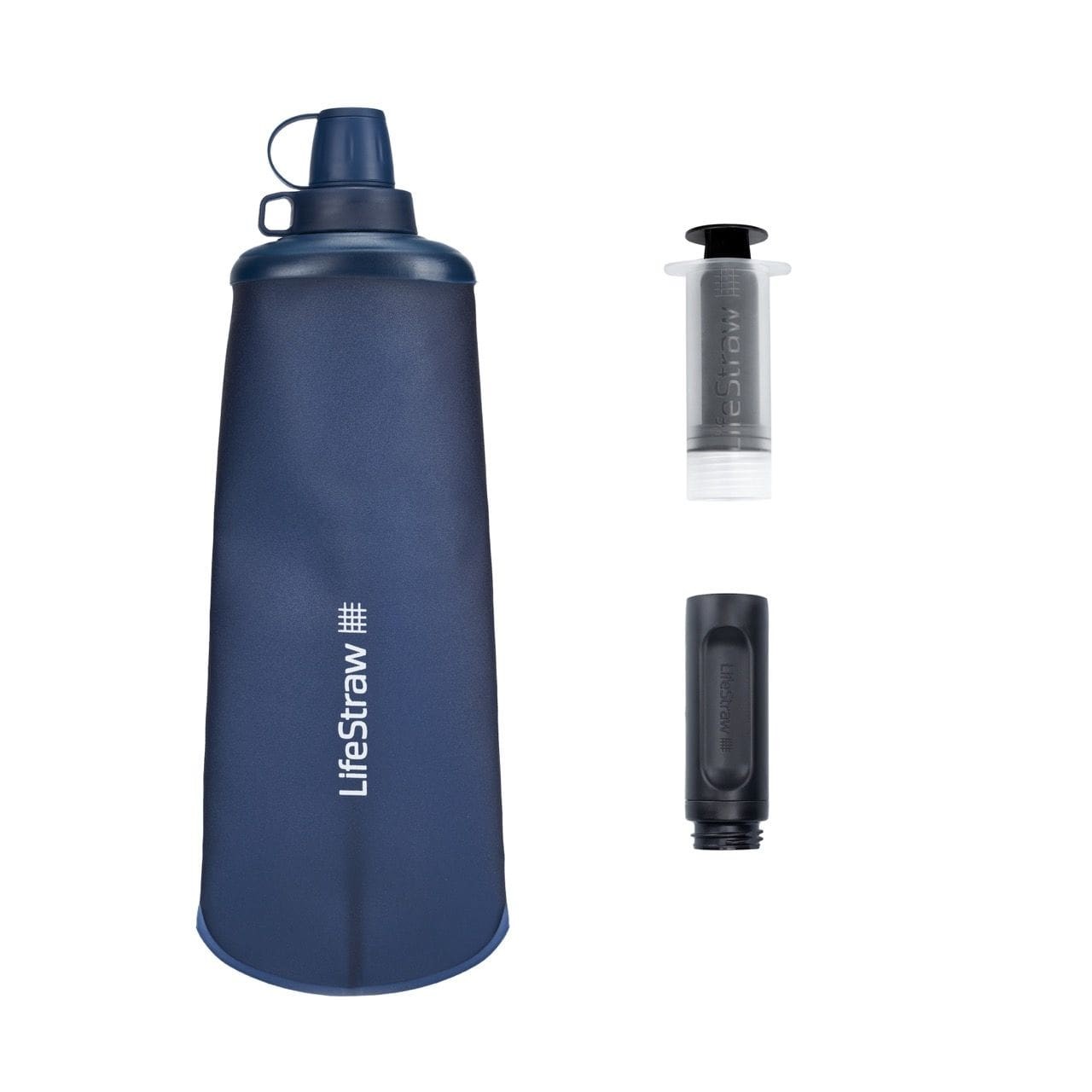 Παγούρι με Φίλτρο Νερού Lifestraw Peak Squeeze 1000ml Μπλε | www.lightgear.gr