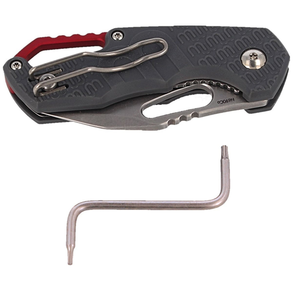 Σουγιάς MKM Isonzo Clippoint Gray | www.lightgear.gr