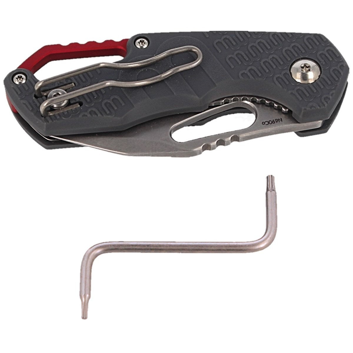 Σουγιάς MKM Isonzo Clippoint Gray | www.lightgear.gr