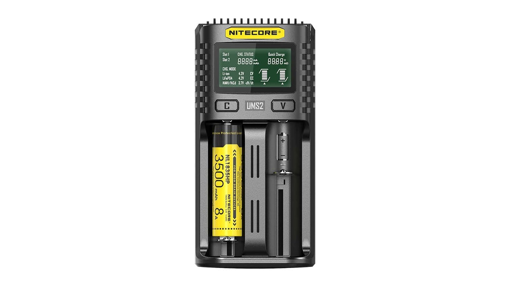Φορτιστής Nitecore UMS2 | www.lightgear.gr
