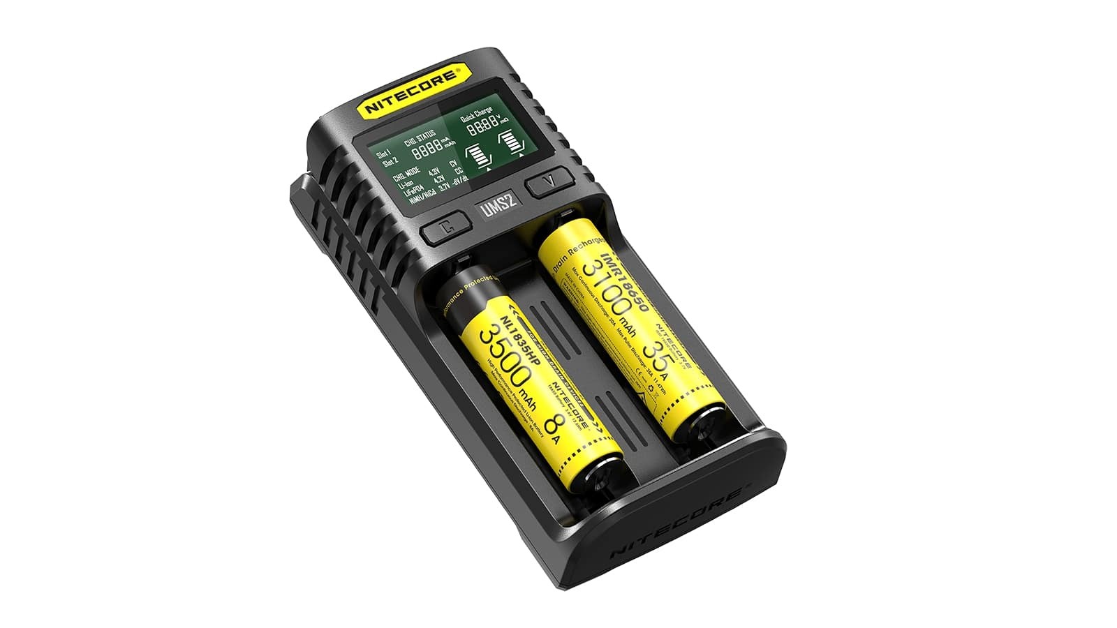 Φορτιστής Nitecore UMS2 | www.lightgear.gr