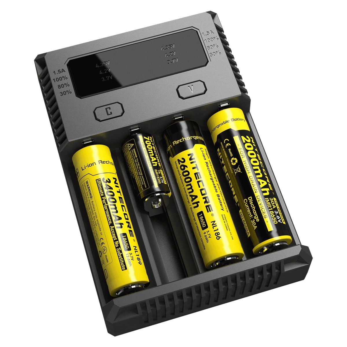 Φορτιστής Nitecore New i4 | www.lightgear.gr