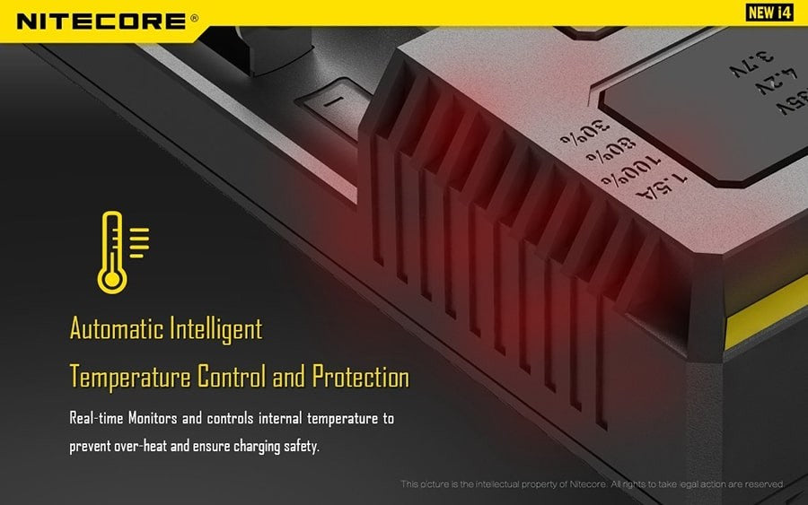Φορτιστής Nitecore New i4 | www.lightgear.gr