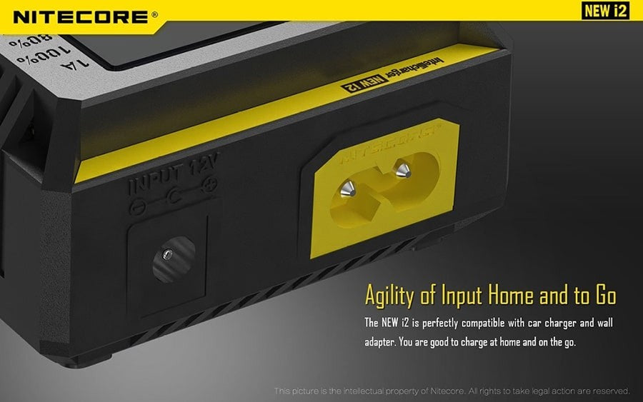 Φορτιστής Nitecore i2EU | www.lightgear.gr