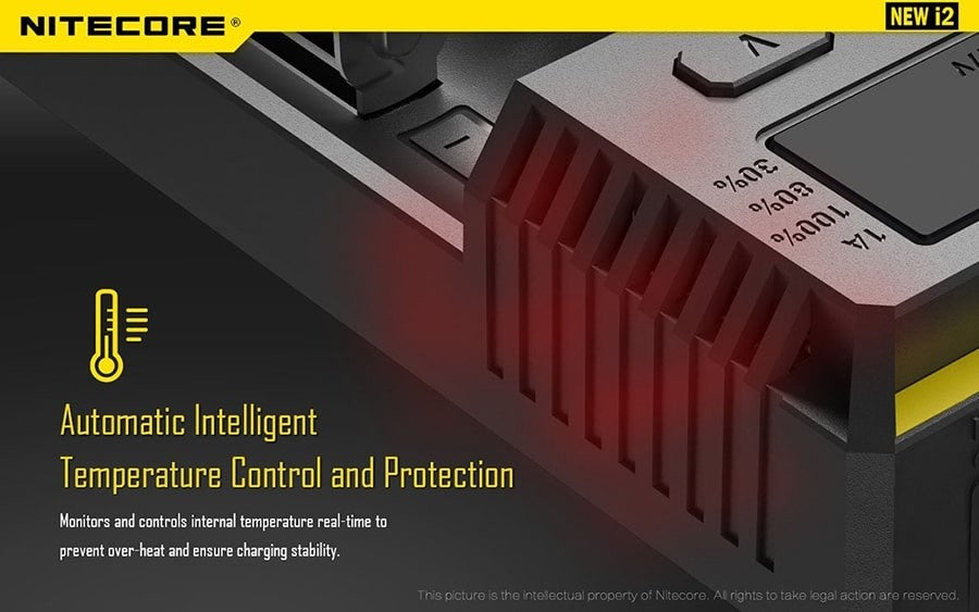 Φορτιστής Nitecore i2EU | www.lightgear.gr