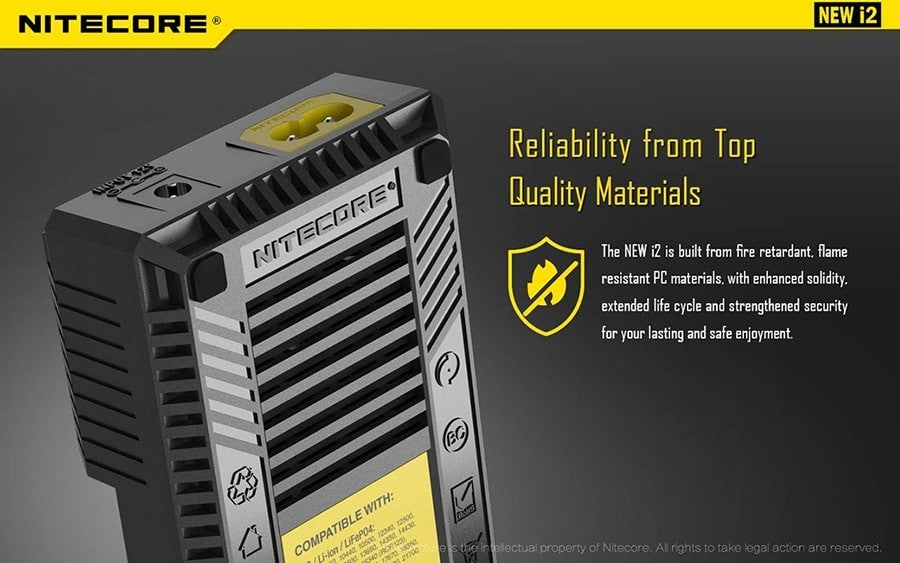Φορτιστής Nitecore i2EU | www.lightgear.gr