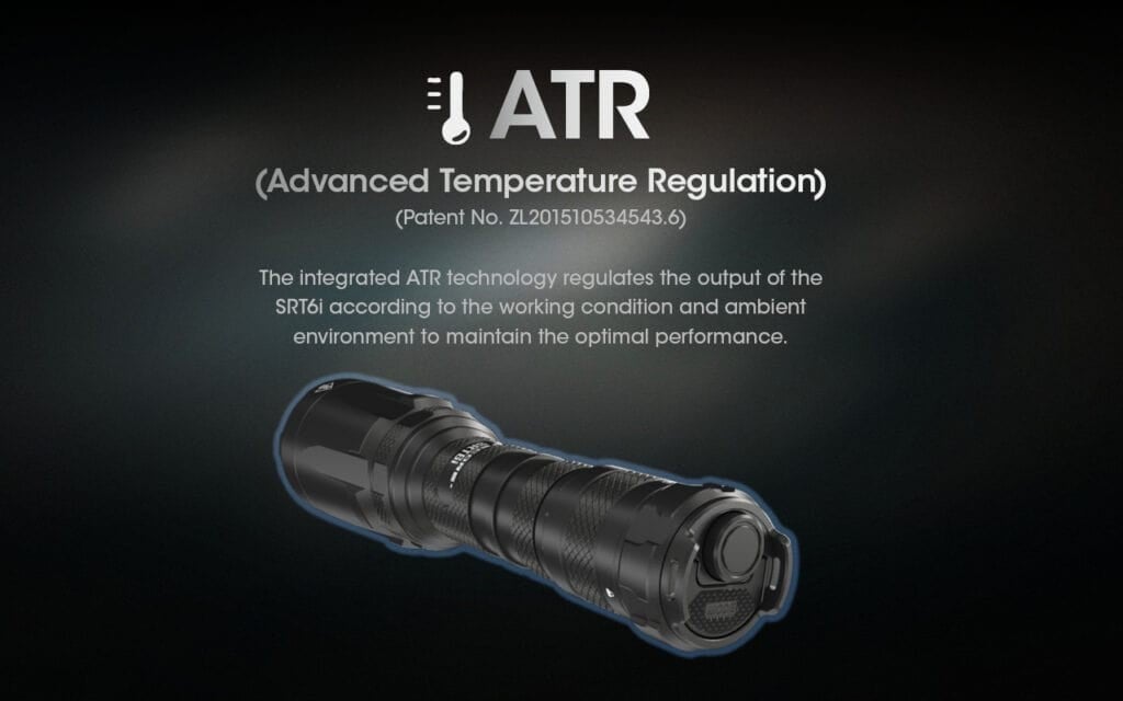 Επαναφορτιζόμενος Φακός Nitecore SRT6i | www.lightgear.gr