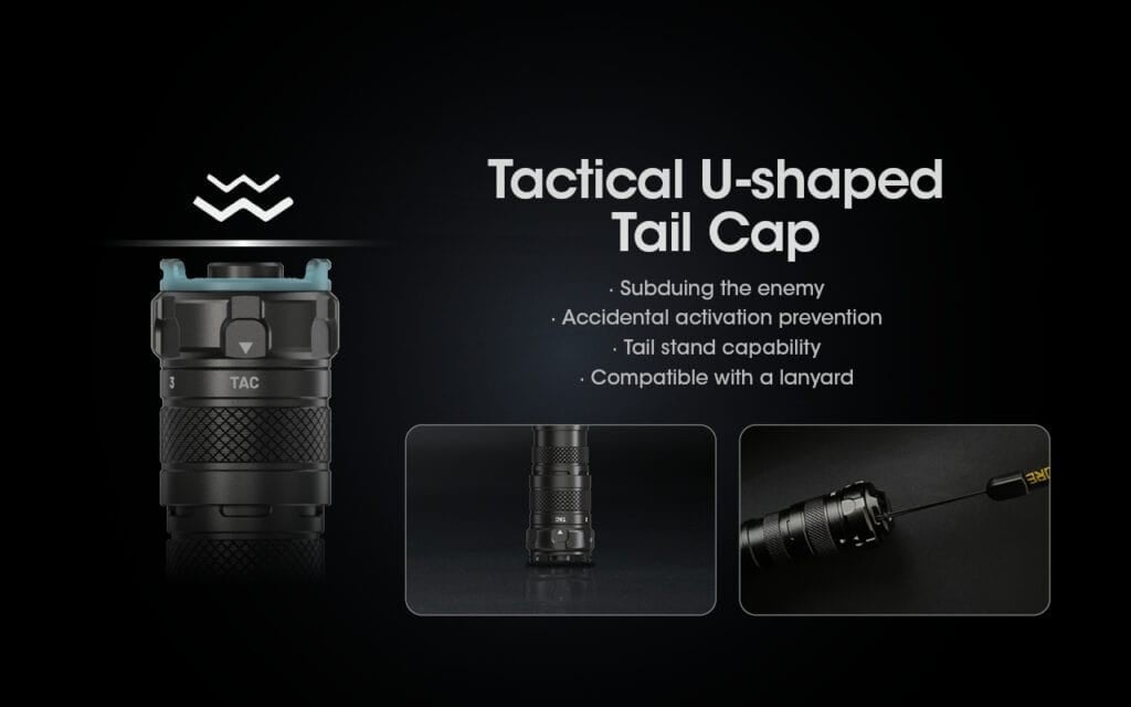 Επαναφορτιζόμενος Φακός Nitecore SRT6i | www.lightgear.gr