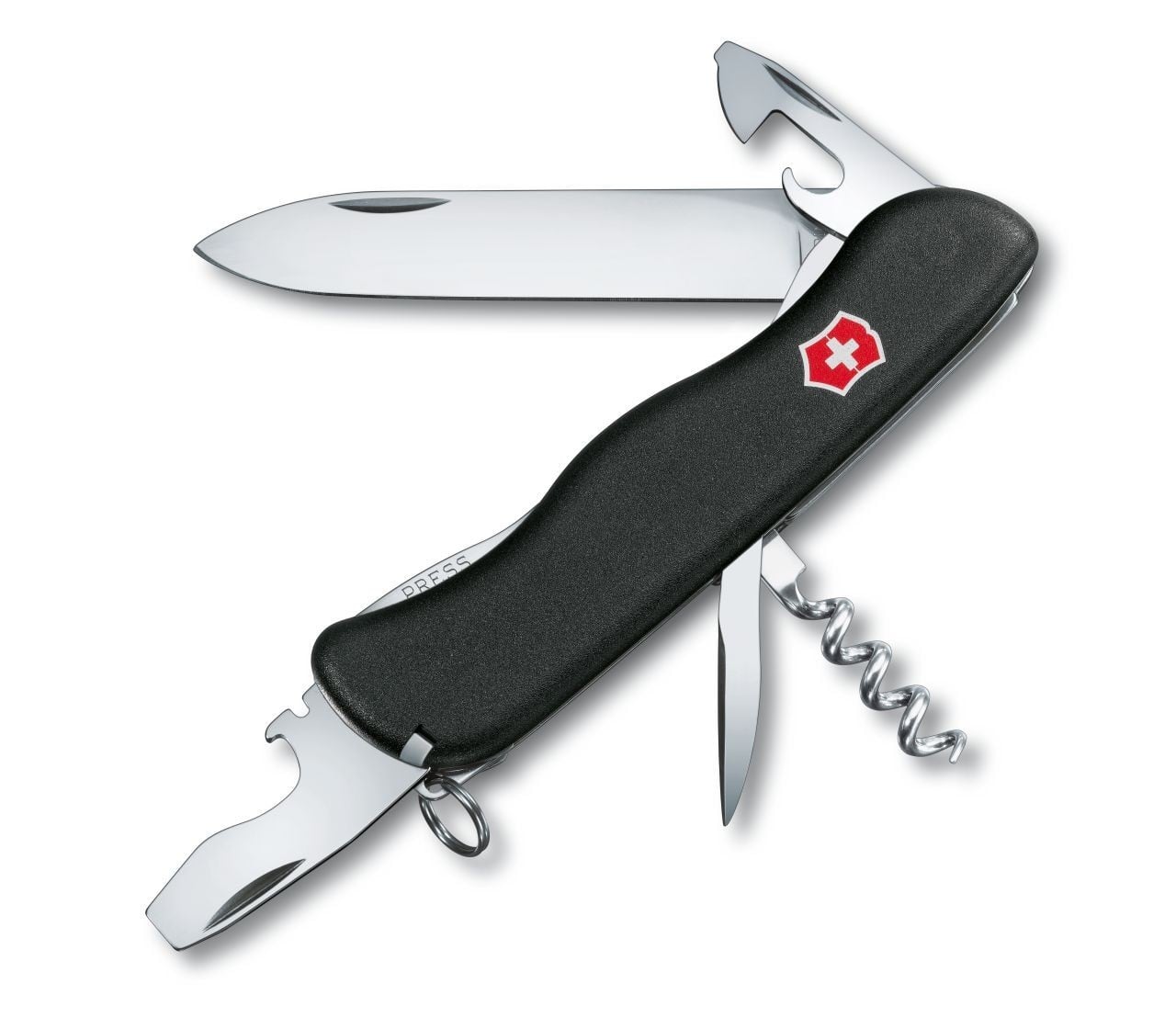 Πολυεργαλείο Victorinox Picknicker Μαύρο | www.lightgear.gr
