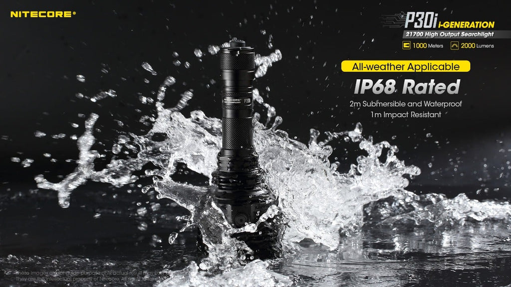 Επαναφορτιζόμενος Φακός Nitecore Led P30i | www.lightgear.gr