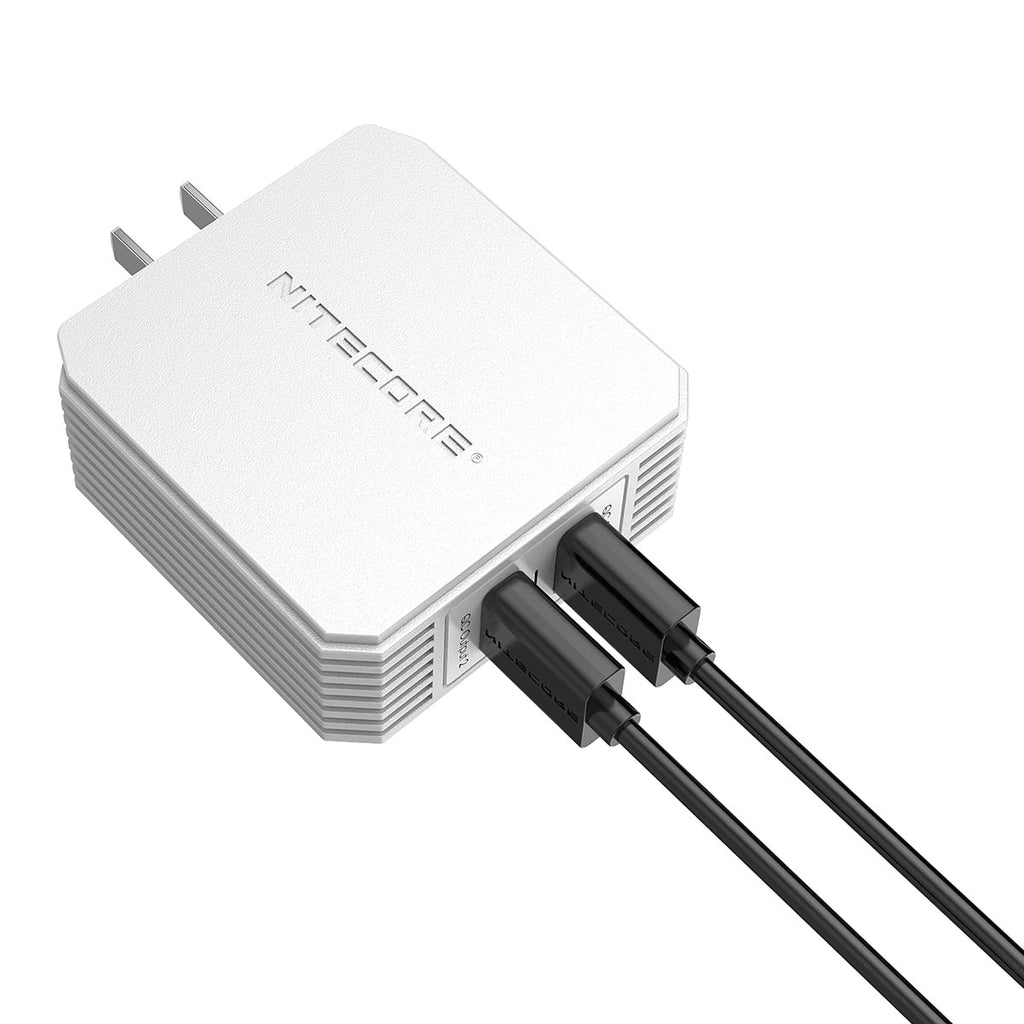 Τροφοδοτικό USB Nitecore UA42Q Quick charge 3.0 | www.lightgear.gr