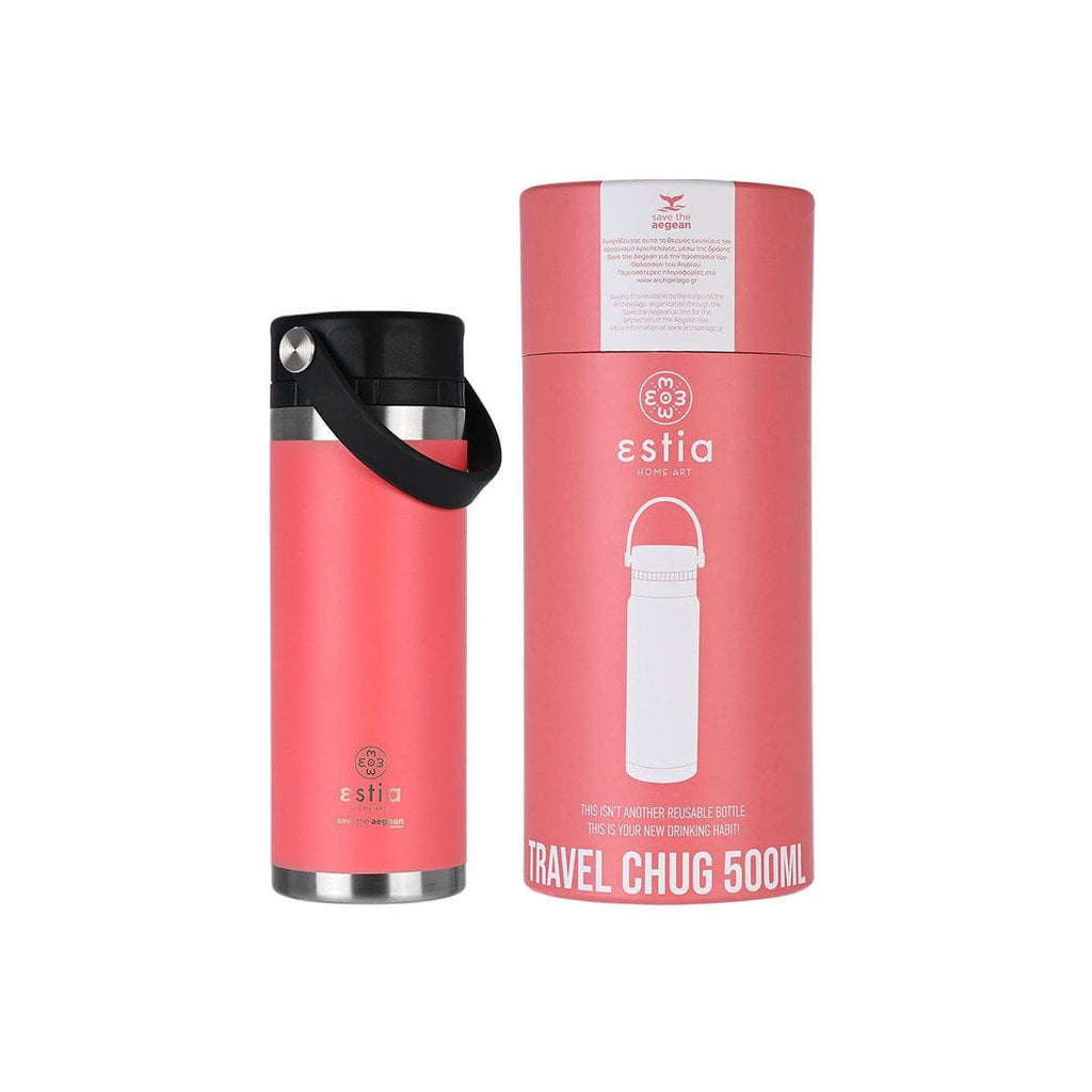 Ανοξείδωτο Μπουκάλι Θερμός Estia Travel Chug 500ml | www.lightgear.gr