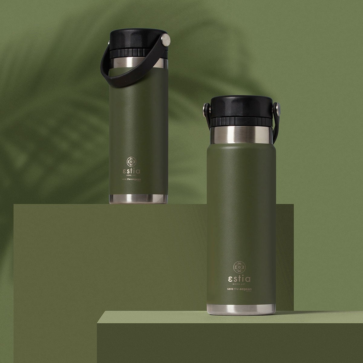 Ανοξείδωτο Μπουκάλι Θερμός Estia Travel Chug 500ml | www.lightgear.gr