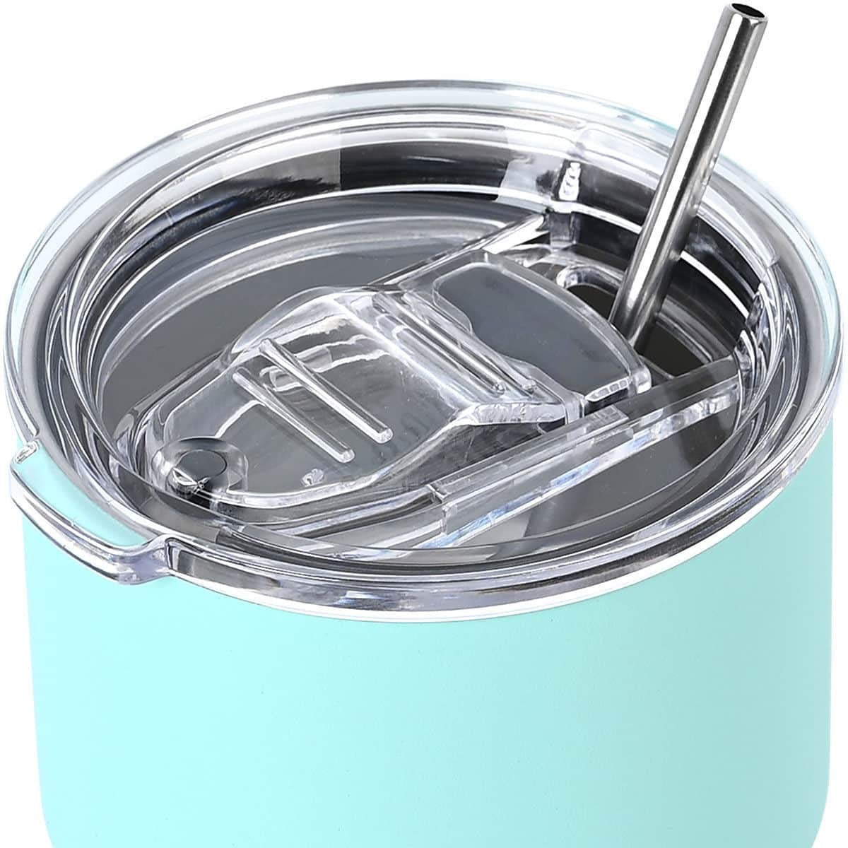 Ανοξείδωτο Ποτήρι Θερμός με Καλαμάκι Estia Save the Aegean Mug Lite 400ml | www.lightgear.gr
