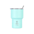 Ανοξείδωτο Ποτήρι Θερμός με Καλαμάκι Estia Save the Aegean Mug Lite 400ml | www.lightgear.gr