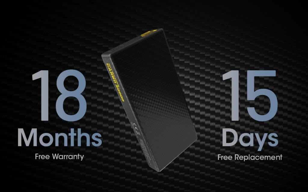 Powerbank Nitecore Carbo 20000 - 20000mAh - Fast Charge | www.lightgear.gr