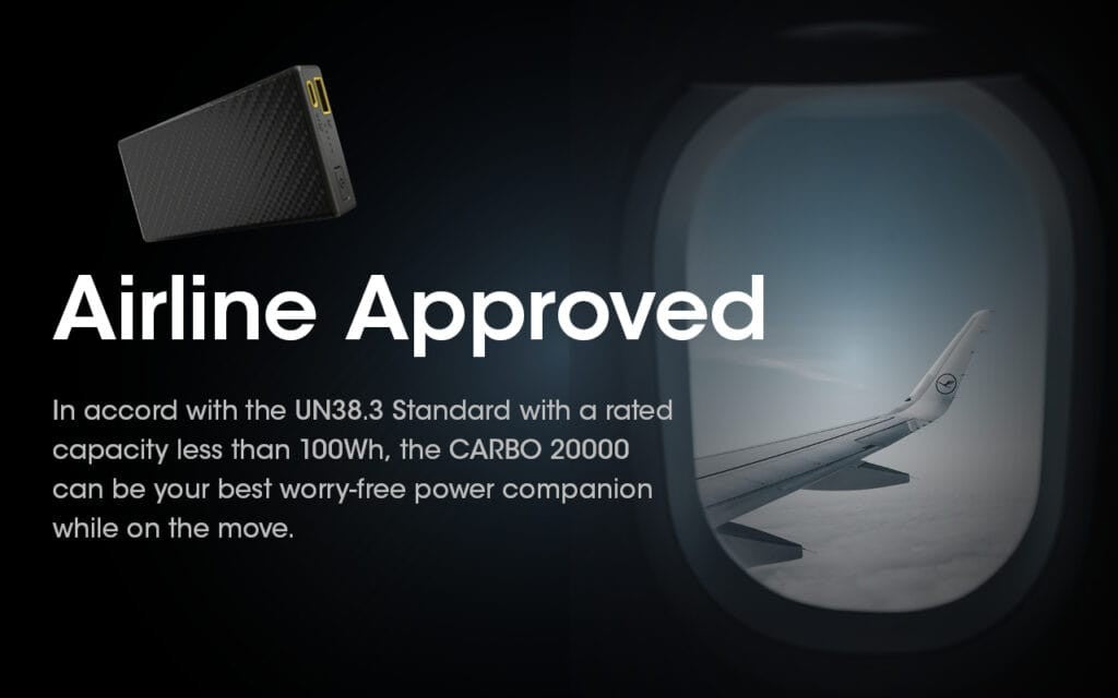Powerbank Nitecore Carbo 20000 - 20000mAh - Fast Charge | www.lightgear.gr