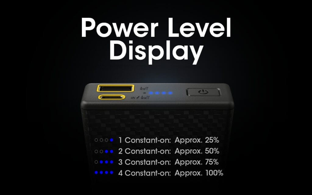 Powerbank Nitecore Carbo 20000 - 20000mAh - Fast Charge | www.lightgear.gr