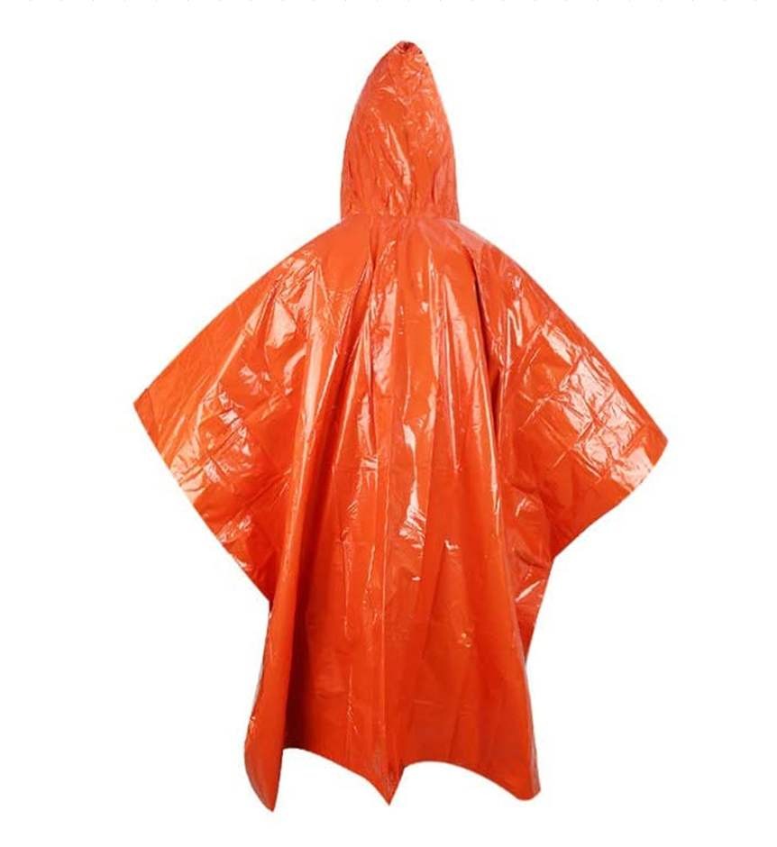 Αδιάβροχο Πόντσο Επιβίωσης Origin Outdoors 132cm Πορτοκαλί | www.lightgear.gr