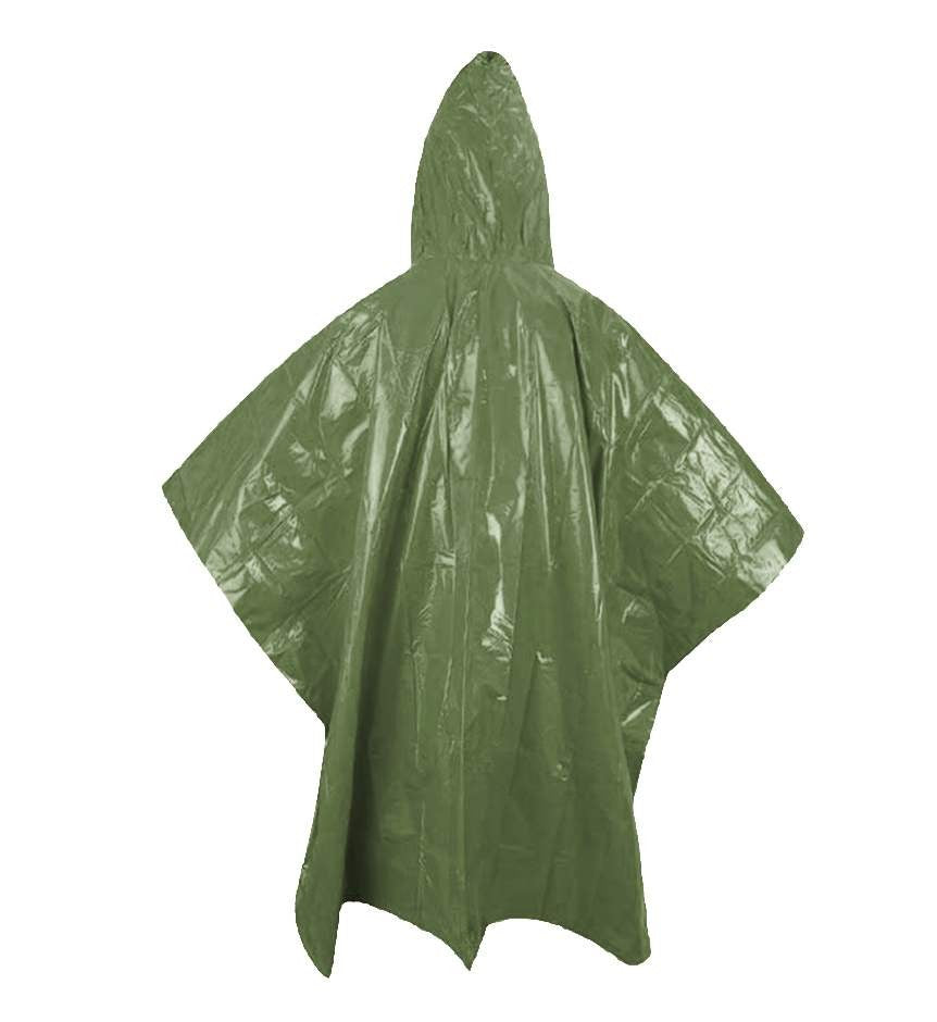 Αδιάβροχο Πόντσο Επιβίωσης Origin Outdoors 132cm Πράσινο | www.lightgear.gr