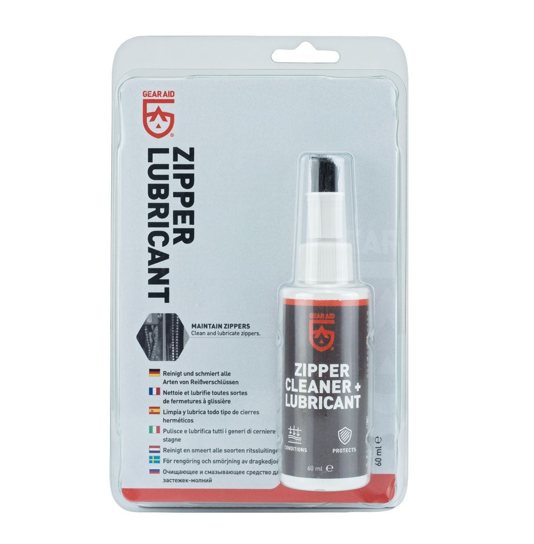 Λιπαντικό Φερμουάρ Gear Aid Zip Care 60ml | www.lightgear.gr