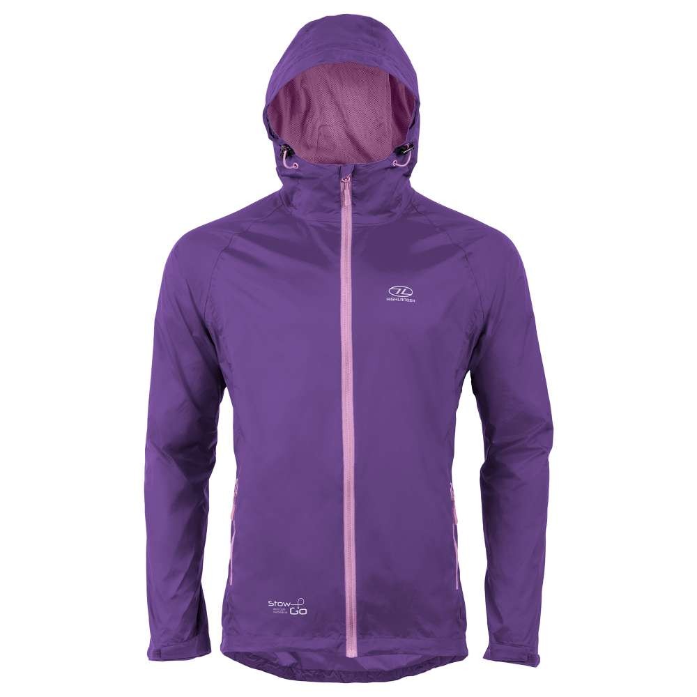 Γυναικείο Αδιάβροχο Highlander Stow & Go Μωβ | www.lightgear.gr