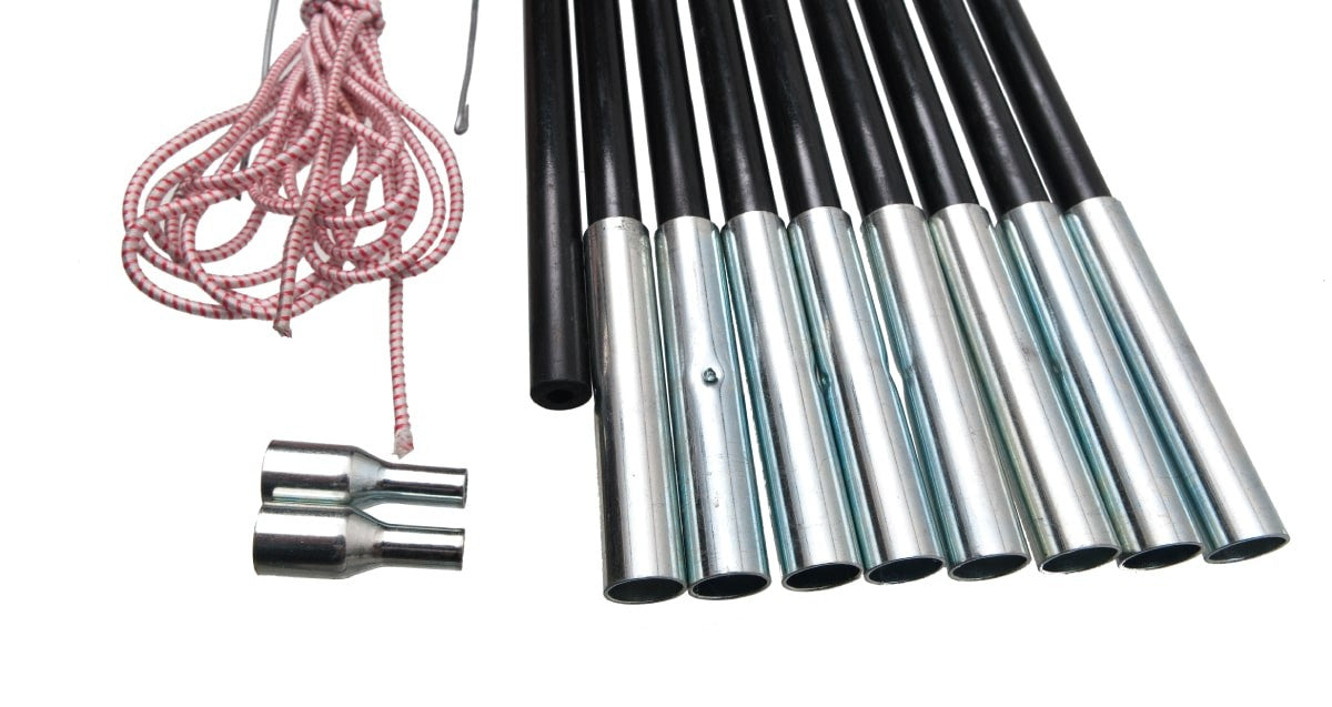 Μπανέλες Fiberglass 11mm/7,75m 9τεμ | www.lightgear.gr