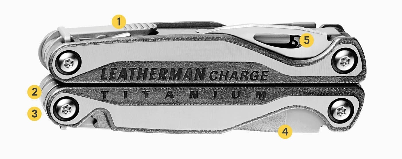Πολυεργαλείο Leatherman CHARGE Plus TTi + Bits + Θήκη | www.lightgear.gr