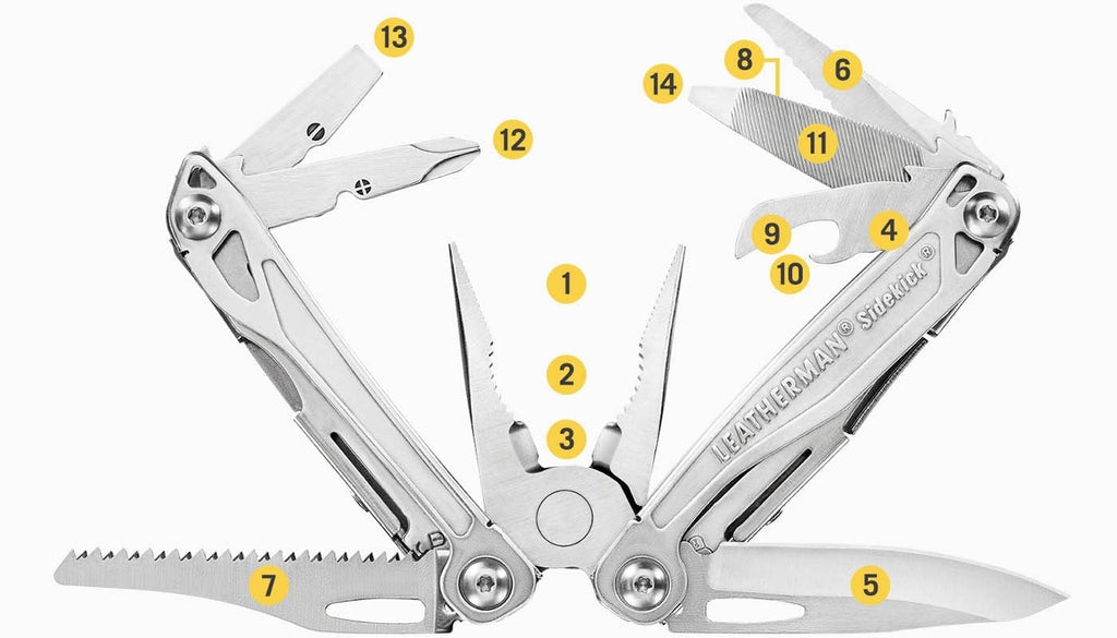 Πολυεργαλείο Leatherman SIDEKICK + Θήκη | www.lightgear.gr