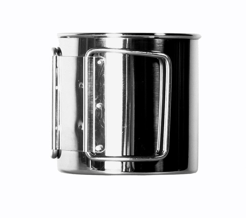 Κούπα Ανοξείδωτη με Χερούλι 350ml | www.lightgear.gr