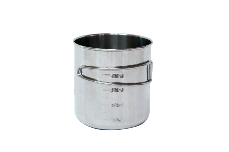 Κούπα Ανοξείδωτη με Χερούλι 600ml | www.lightgear.gr