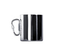 Κούπα-Θερμός Ανοξείδωτη με Carabiner 330ml | www.lightgear.gr