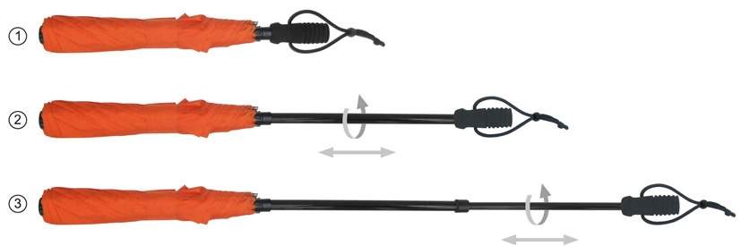 Ομπρέλα Euroschirm Telescope Handsfree | www.lightgear.gr